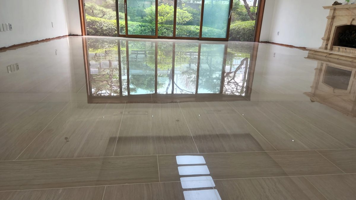 강남 대리석줄눈전문 시공 과정 사진